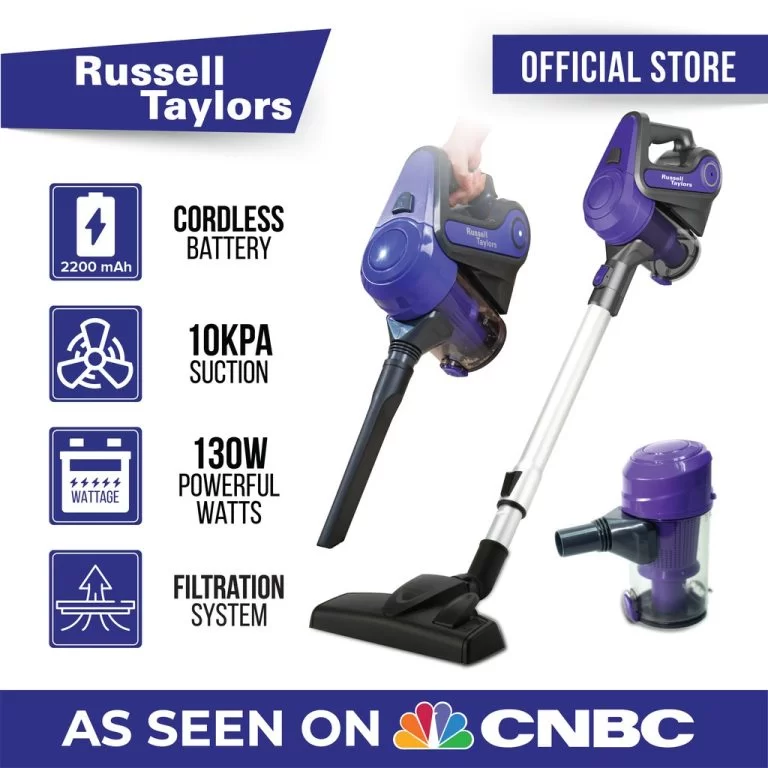 Russell Taylors VC-22 Cordless Vacuum Terbaik