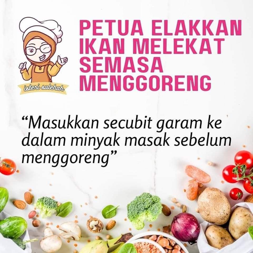 Petua Elakkan Ikan Melekat Semasa Menggoreng
