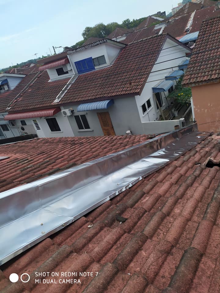 Repair Bumbung di Laguna Merbok